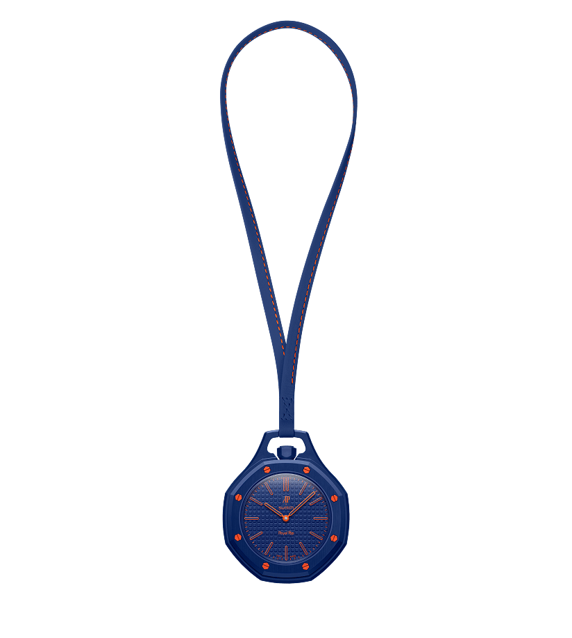 Швейцарские карманные часы Audemars Piguet X Swatch ROYAL POP ORENJI HACHI SSX03L103N