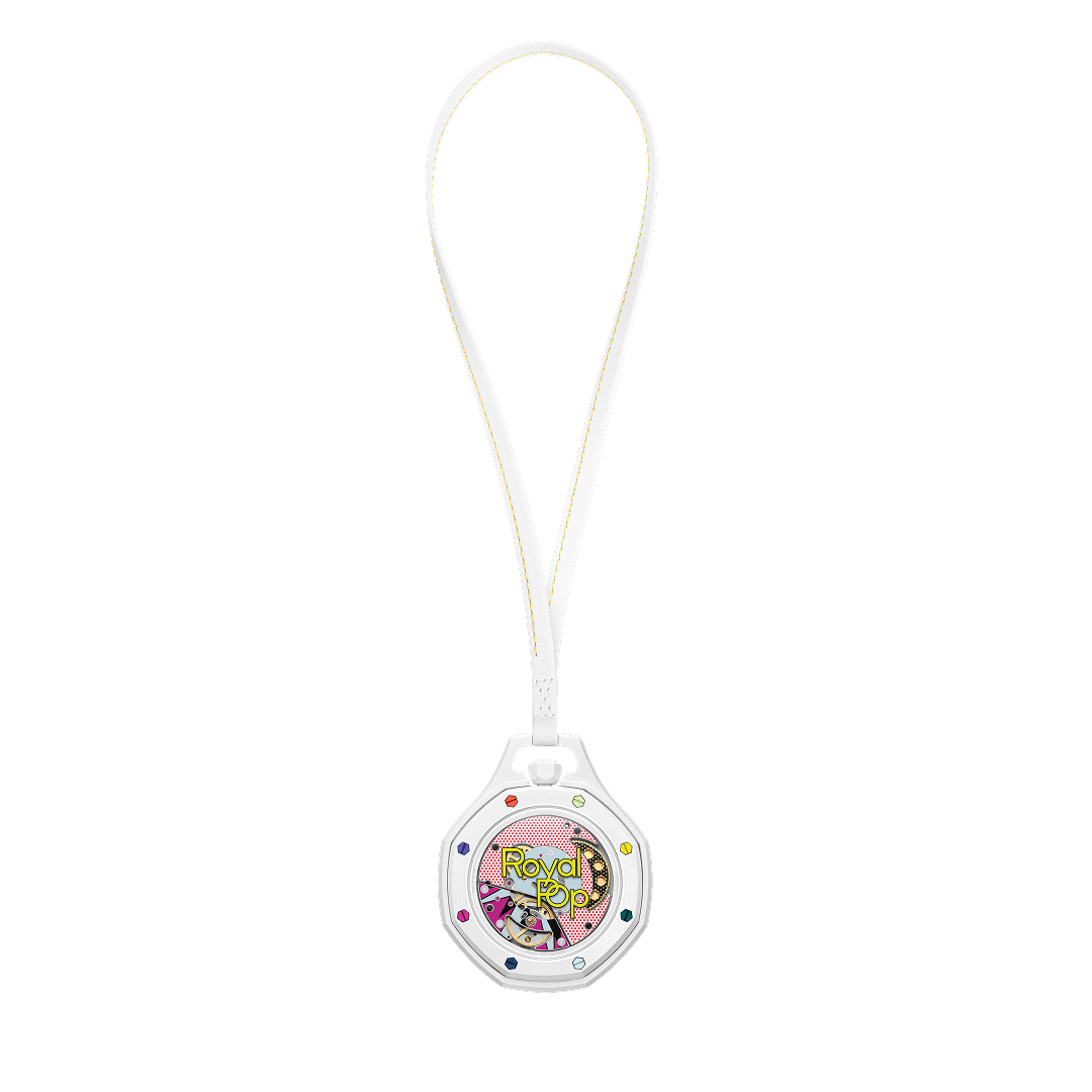 Швейцарские карманные часы Audemars Piguet X Swatch ROYAL POP HUIT BLANC SSX03W100N