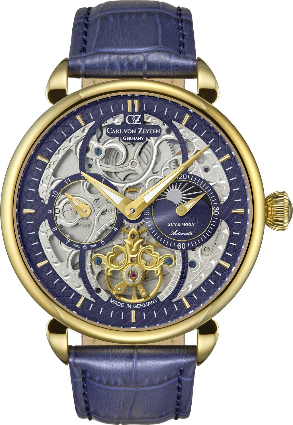 Часы наручные Carl von Zeyten CVZ 0005GBLS CVZ 0005GBLS