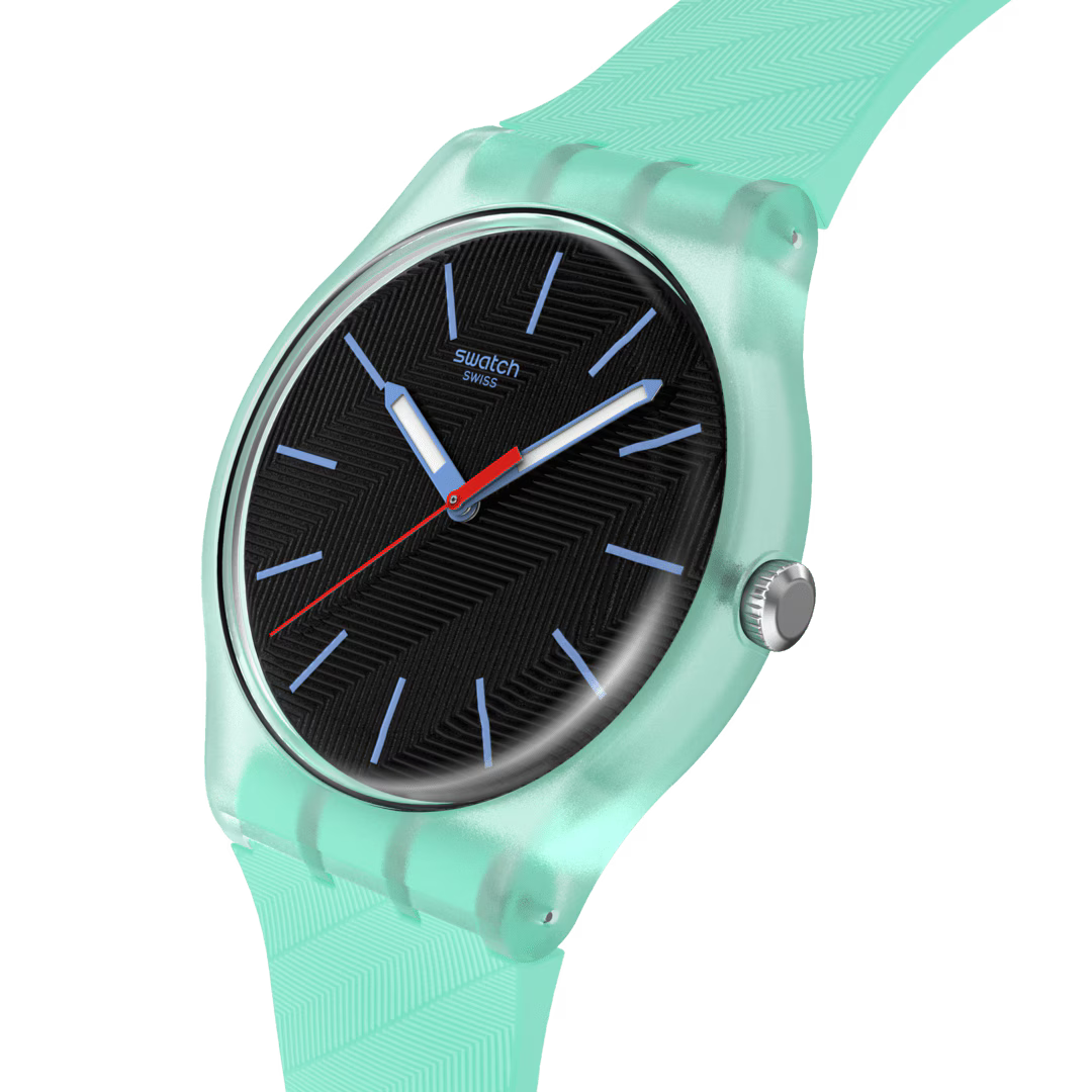 Швейцарские часы SWATCH HINT OF MINT SO29L103