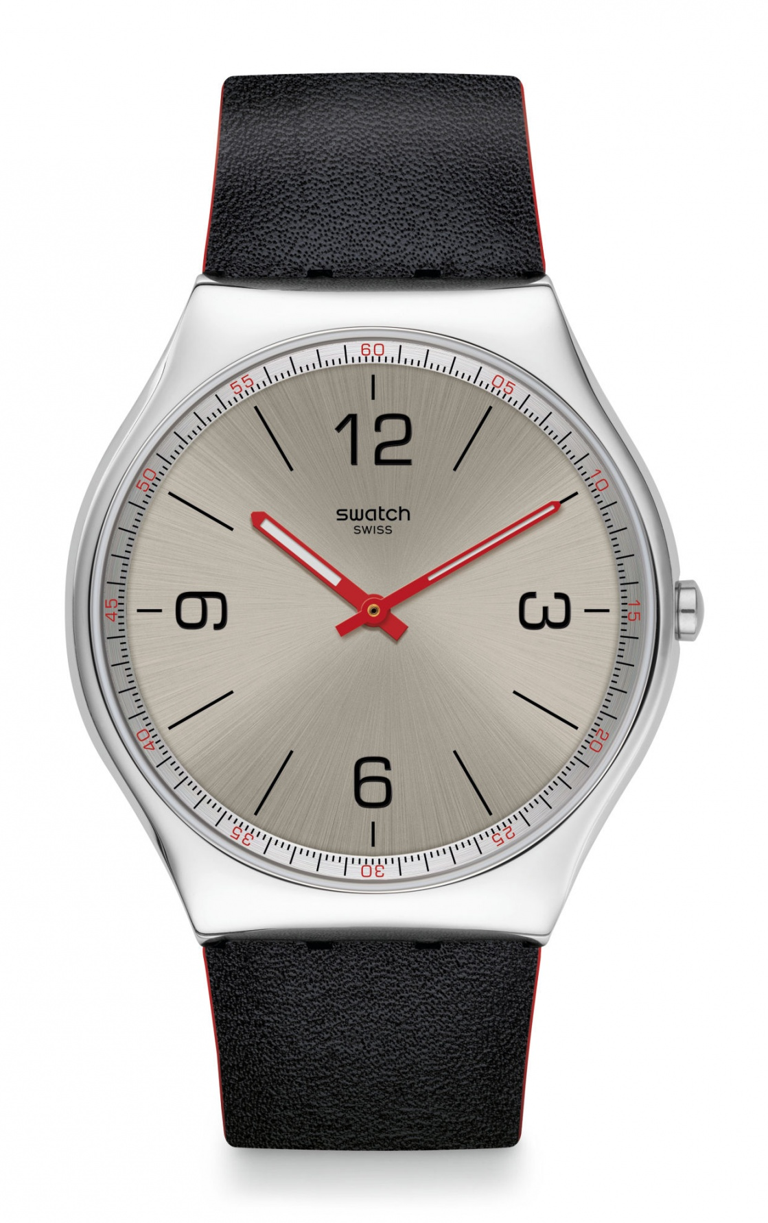 Швейцарские мужские часы SWATCH SKINMETAL SS07S104