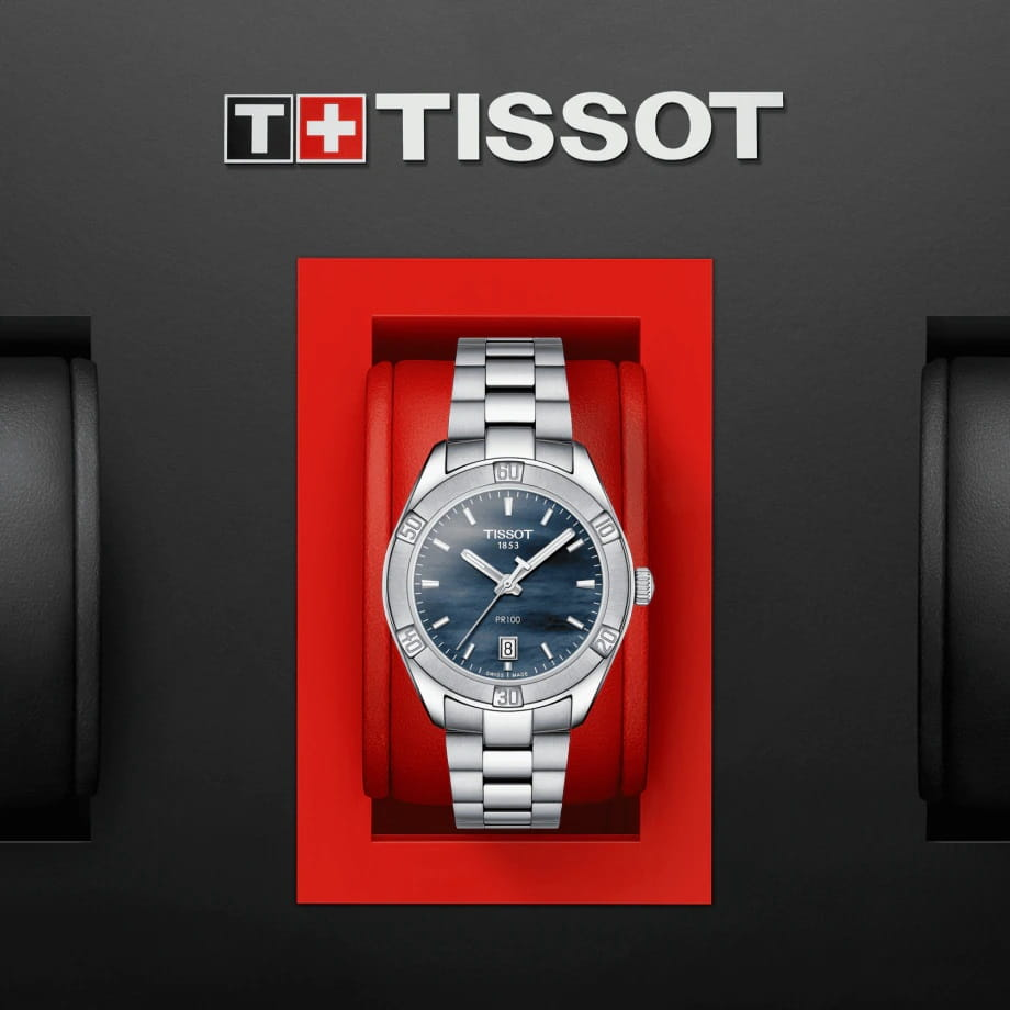 Швейцарские женские часы TISSOT PR 100 Sport Chic T1019101112100