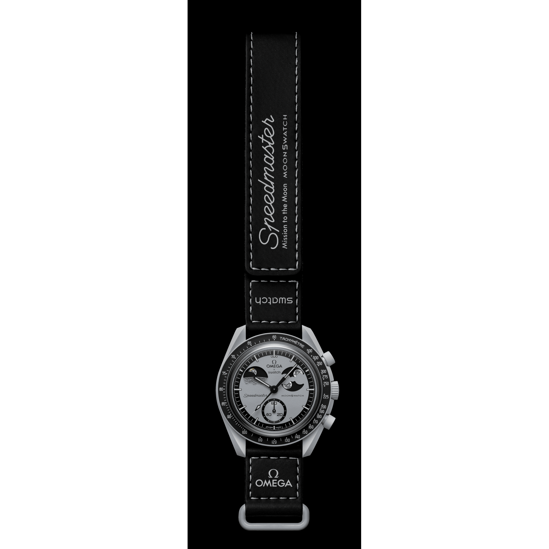 Swatch x Omega Mission to Earthphase SO33M700: Земля глазами Луны