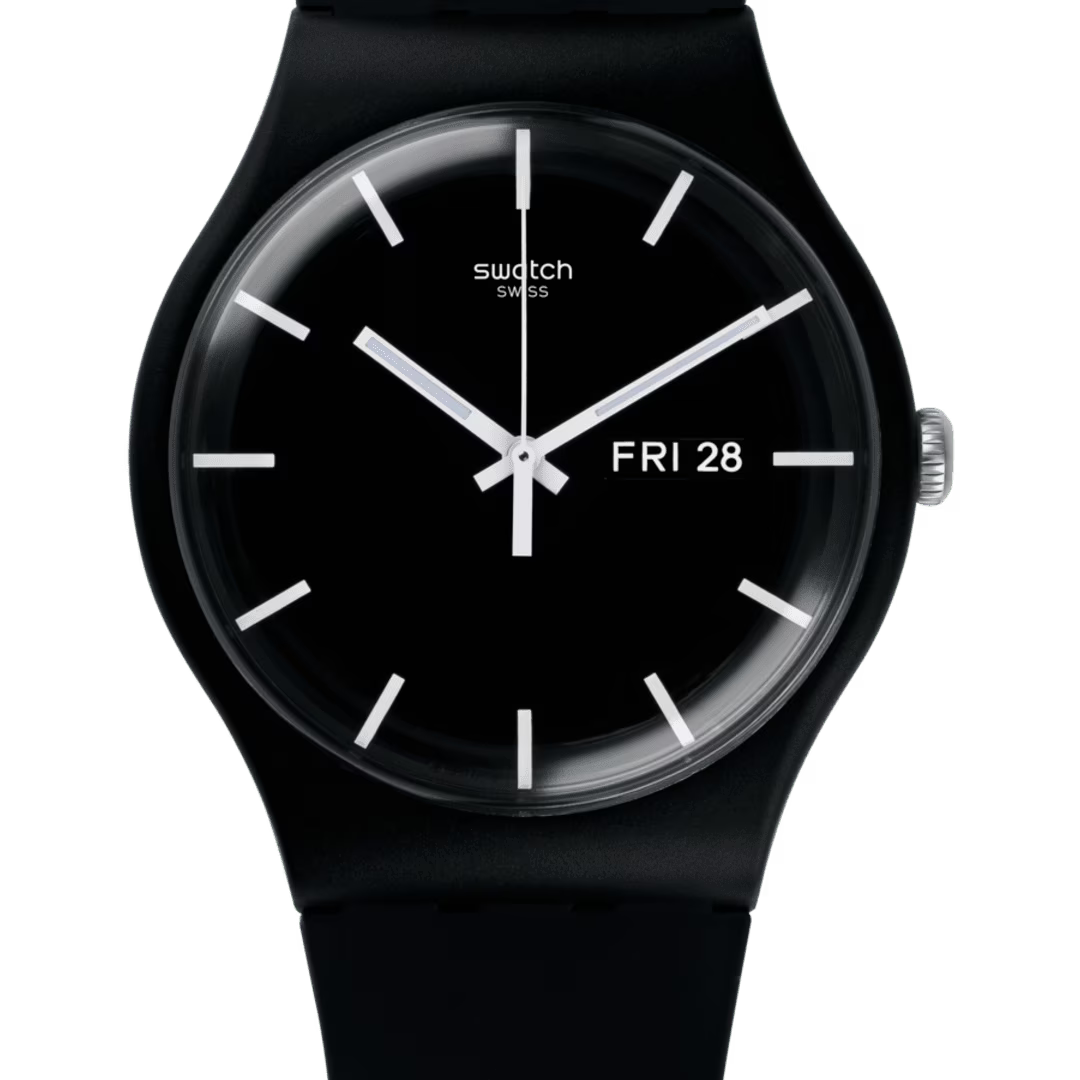 Швейцарские часы SWATCH MONO BLACK SO29B704
