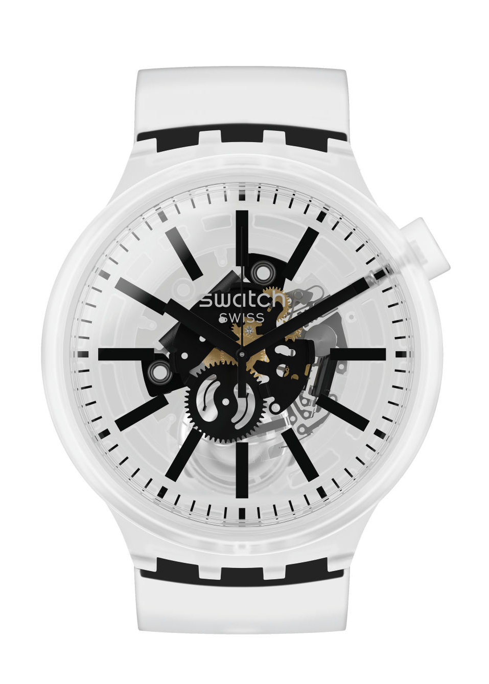 Швейцарские часы SWATCH BLACKINJELLY SO27E101