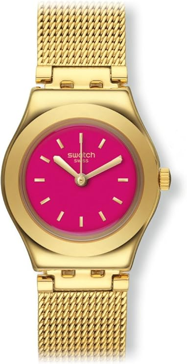 Швейцарские женские часы SWATCH TWIN PINK YSG142M