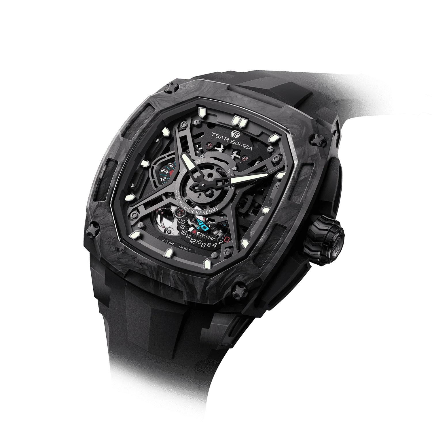 Мужские часы TSAR BOMBA Dark Matter 5 TB8605-04