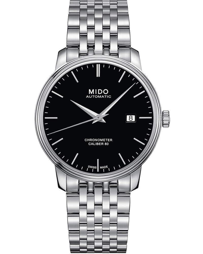 Швейцарские мужские наручные часы с автоподзаводом MIDO Baroncelli III M0274081105100
