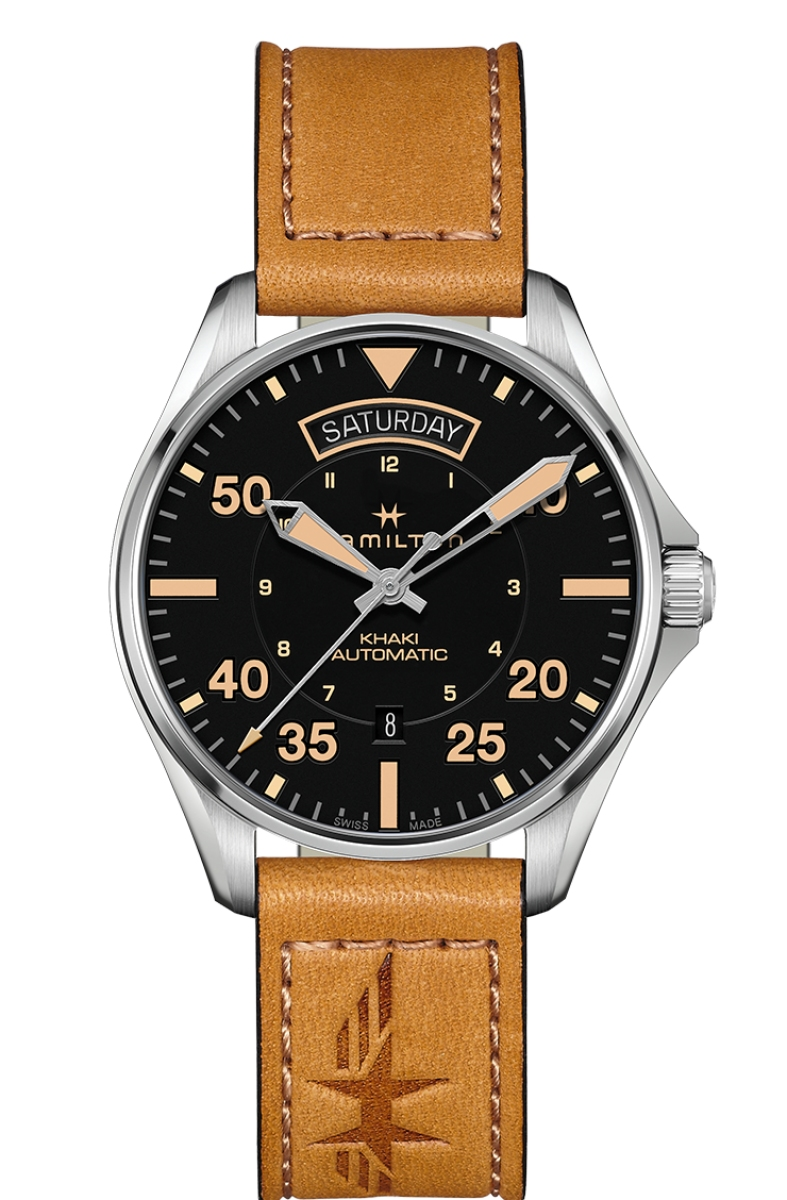 KHAKI AVIATION DAY DATE AUTO H64645531
