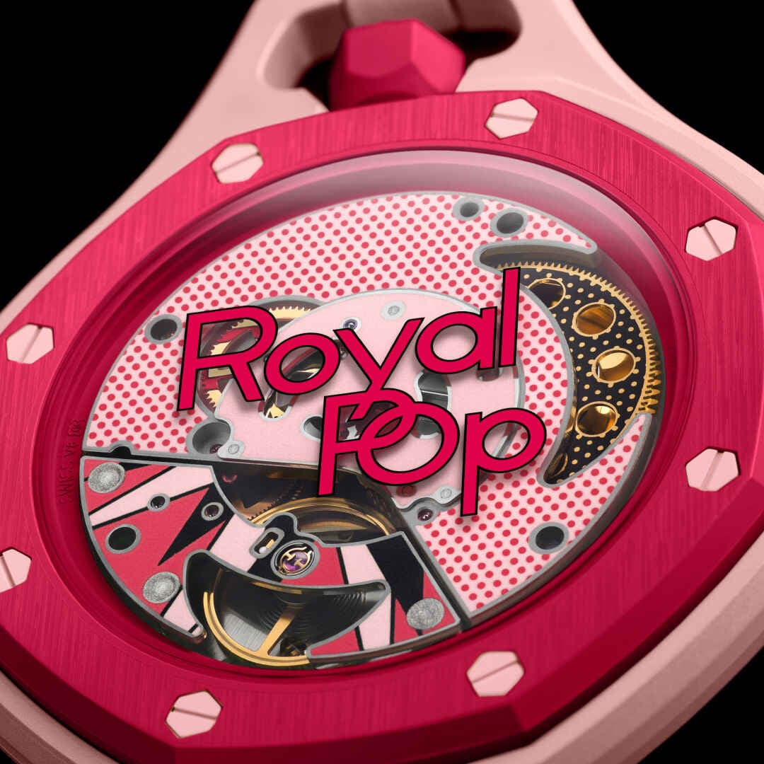 Швейцарские карманные часы Audemars Piguet X Swatch ROYAL POP OTTO ROSSO SSX03R100N