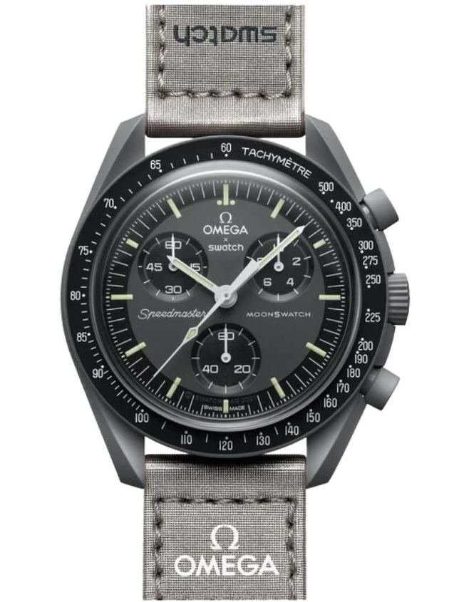 Швейцарские часы Swatch x Omega MOONSWATCH MISSION TO MERCURY SO33A100