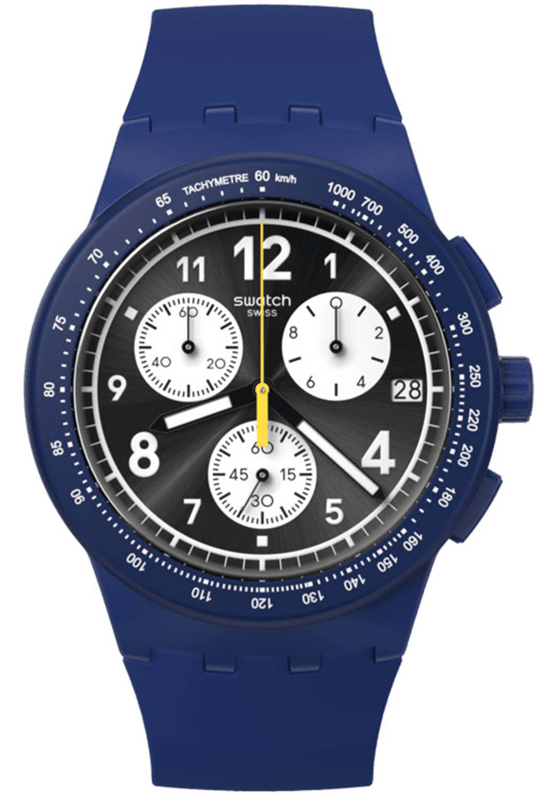 Швейцарские часы SWATCH Nothing Basic About Blue SUSN418