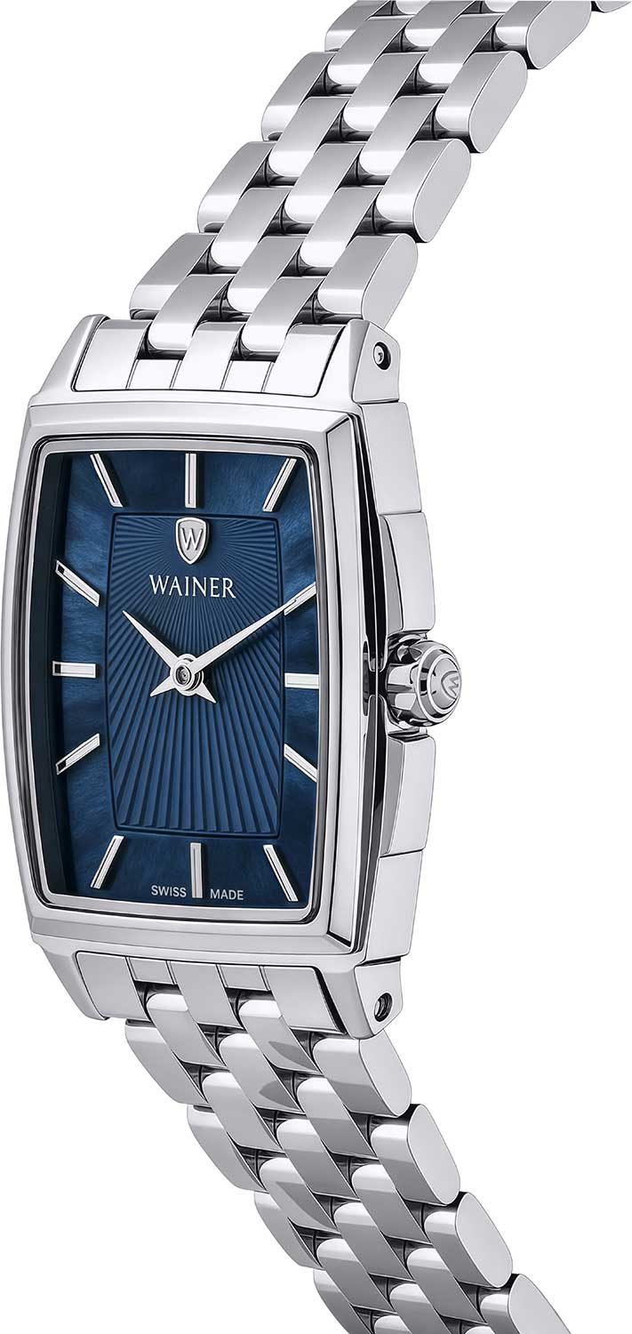 Швейцарские женские часы WAINER 23×26 mm WA.18220-B