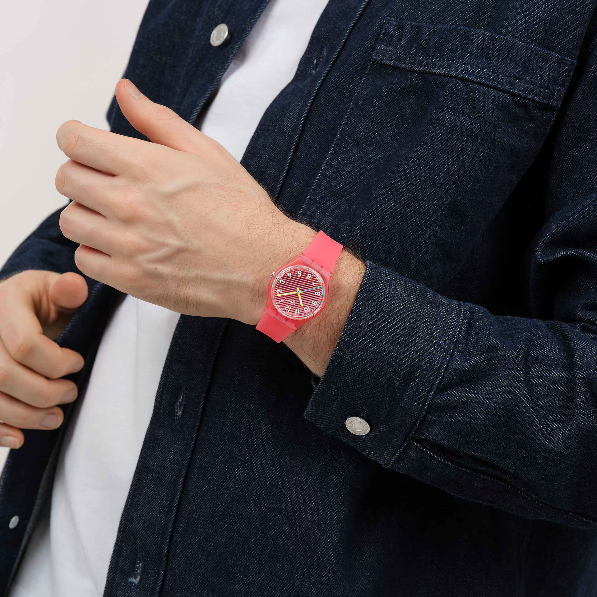 Швейцарские часы SWATCH WAVELENGTHS OF CORAL SO28P114