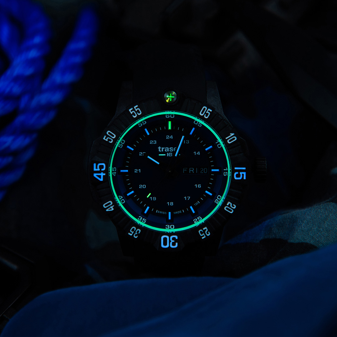 Швейцарские мужские тактические часы TRASER P99 Q Tactical Blue 110725