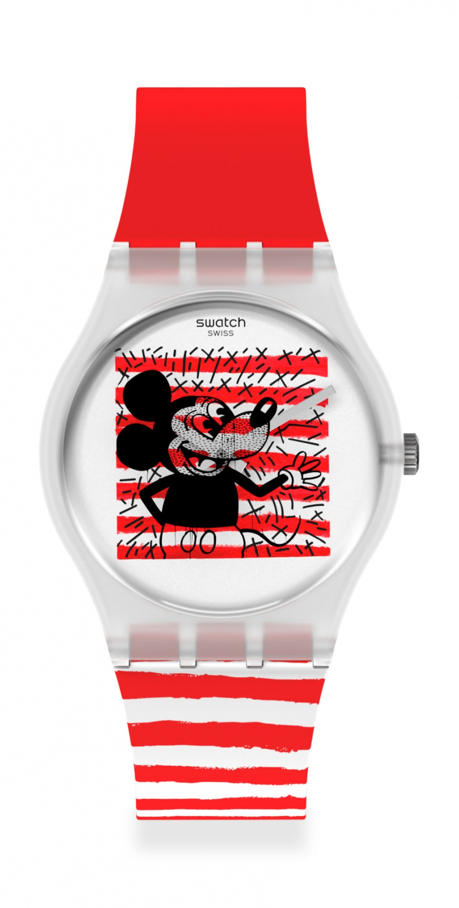 Швейцарские наручные часы SWATCH Mouse Mariniere GZ352
