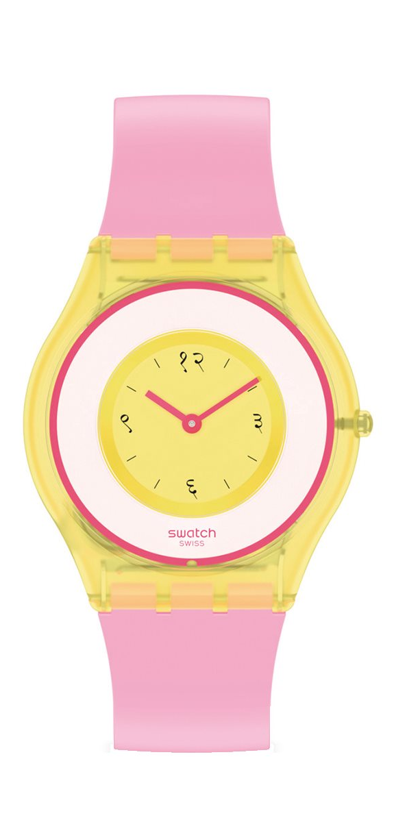 Швейцарские женские часы SWATCH INDIA ROSE SS08Z101