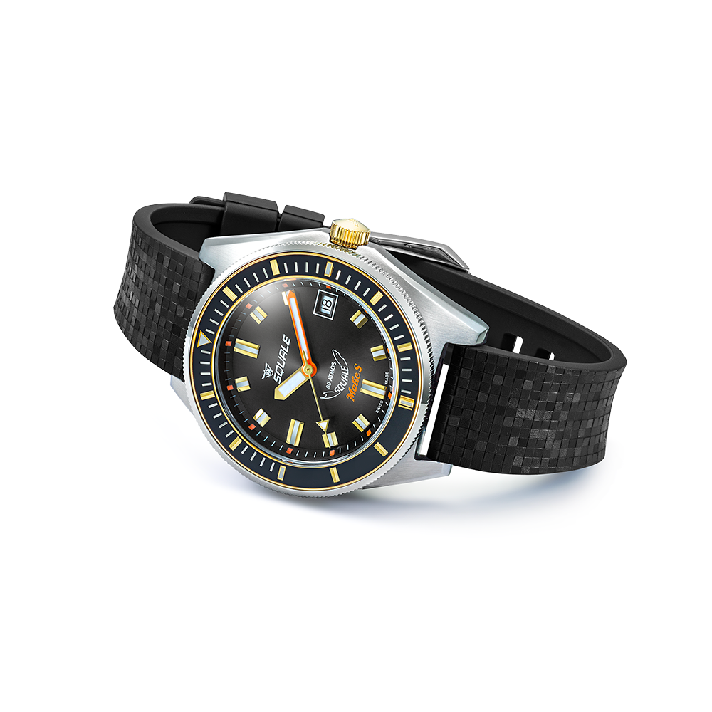 Швейцарские мужские часы SQUALE Matic S MATICGBKBK.MRBK