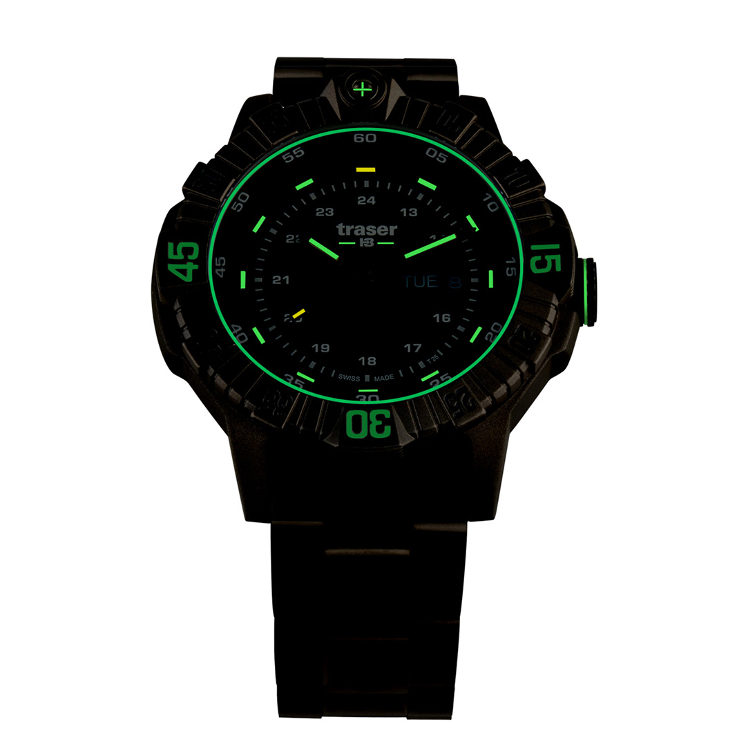 Швейцарские мужские тактические часы TRASER P99 T Tactical Grey 110666