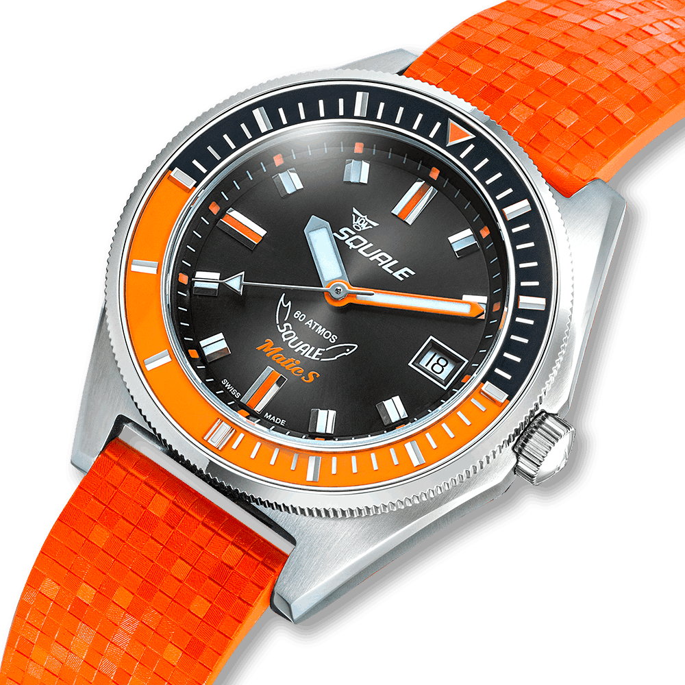 Швейцарские мужские часы SQUALE Matic S MATICBKOBK.MROR