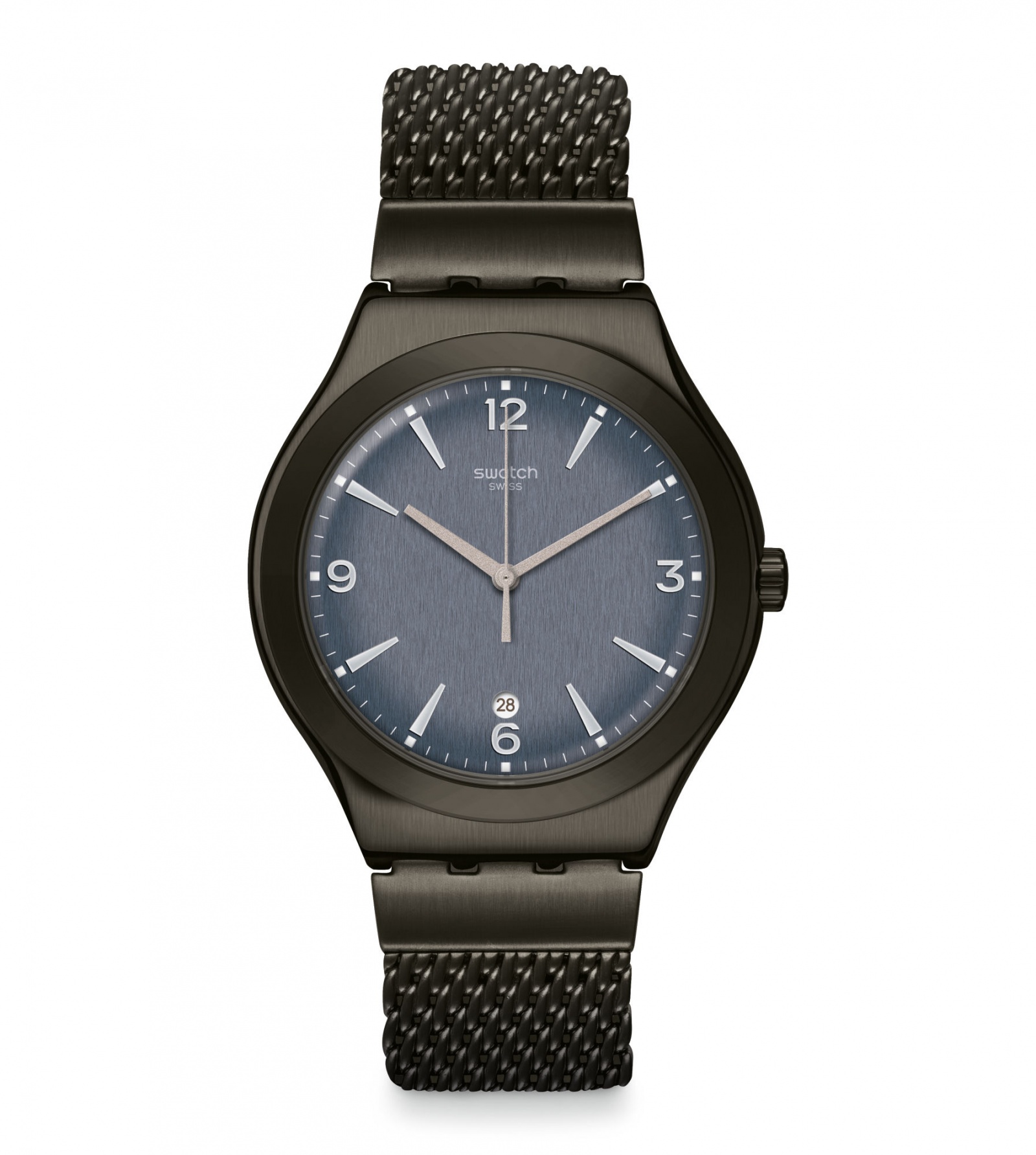 Швейцарские часы SWATCH Mesh O'Light YWM403M
