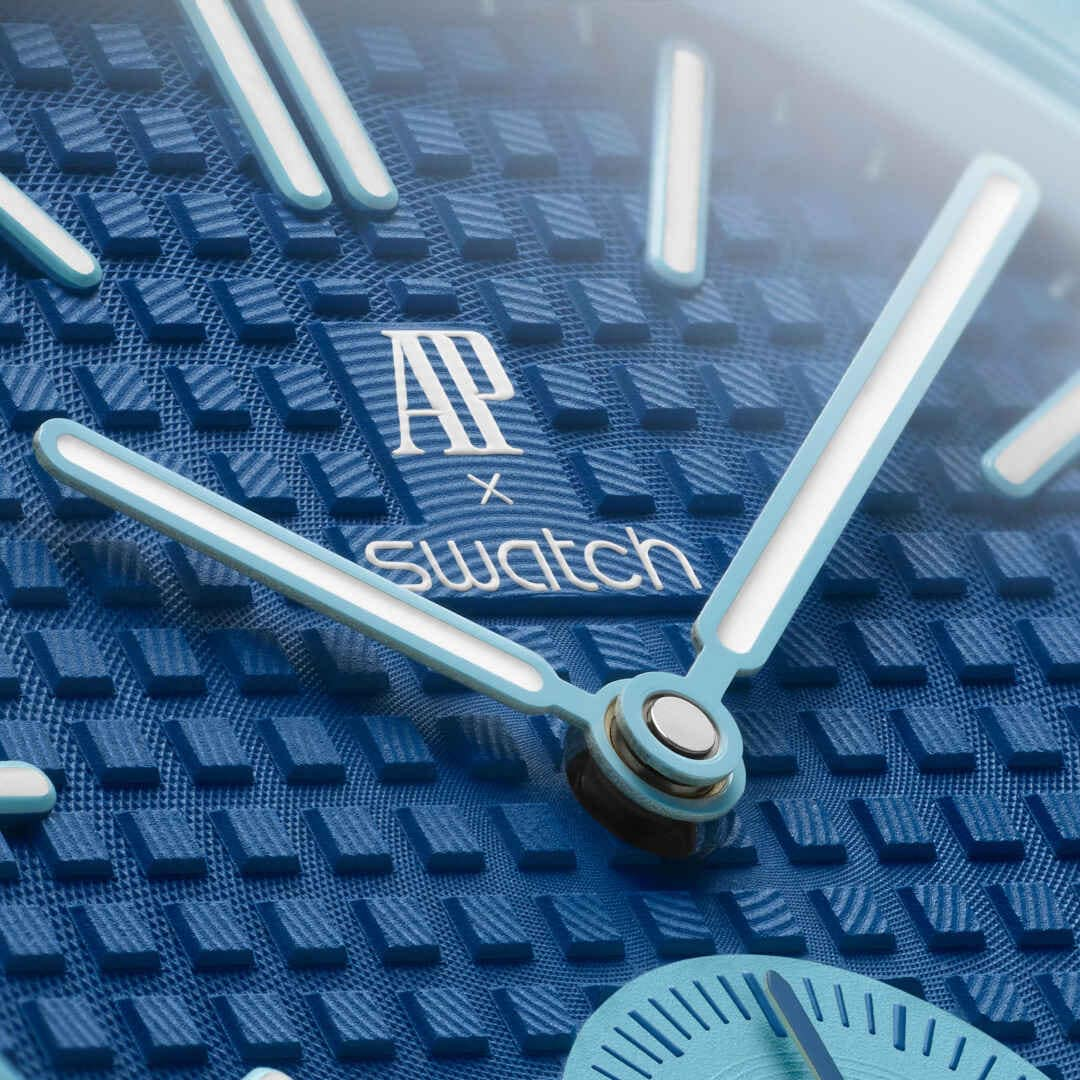 Швейцарские карманные часы Audemars Piguet X Swatch ROYAL POP LAN BA SSX03L100N