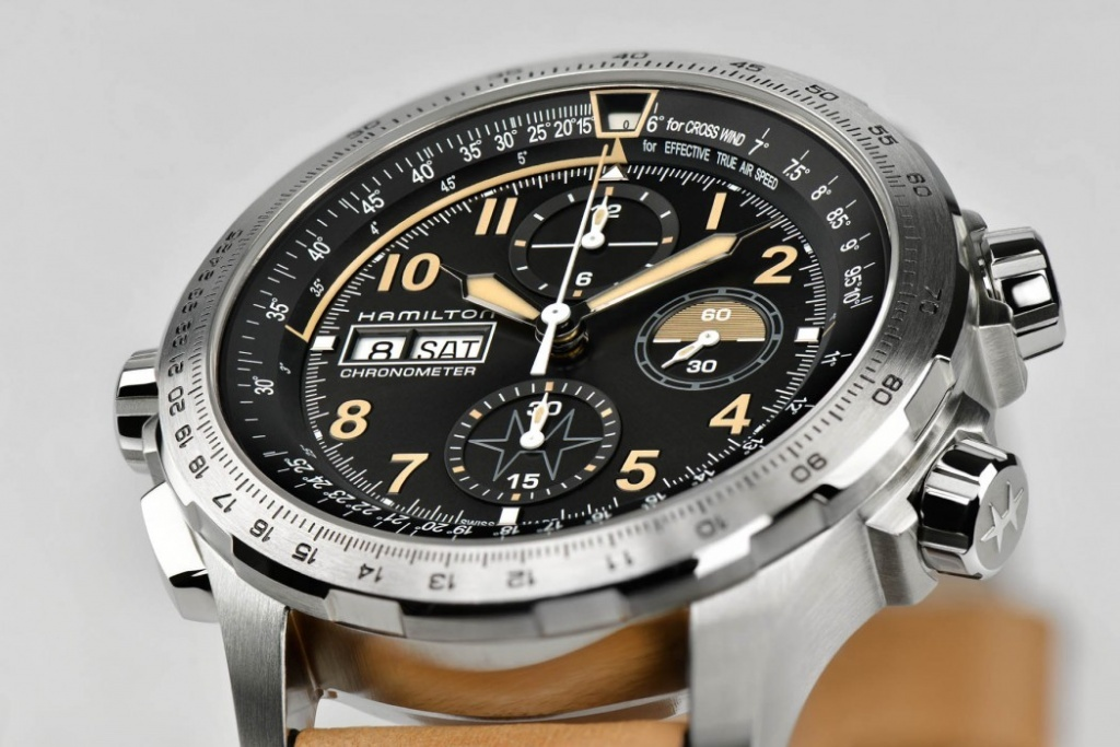 KHAKI AVIATION DAY DATE AUTO CHRONO H77796535