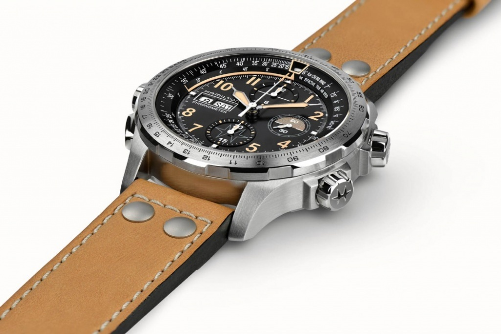 KHAKI AVIATION DAY DATE AUTO CHRONO H77796535