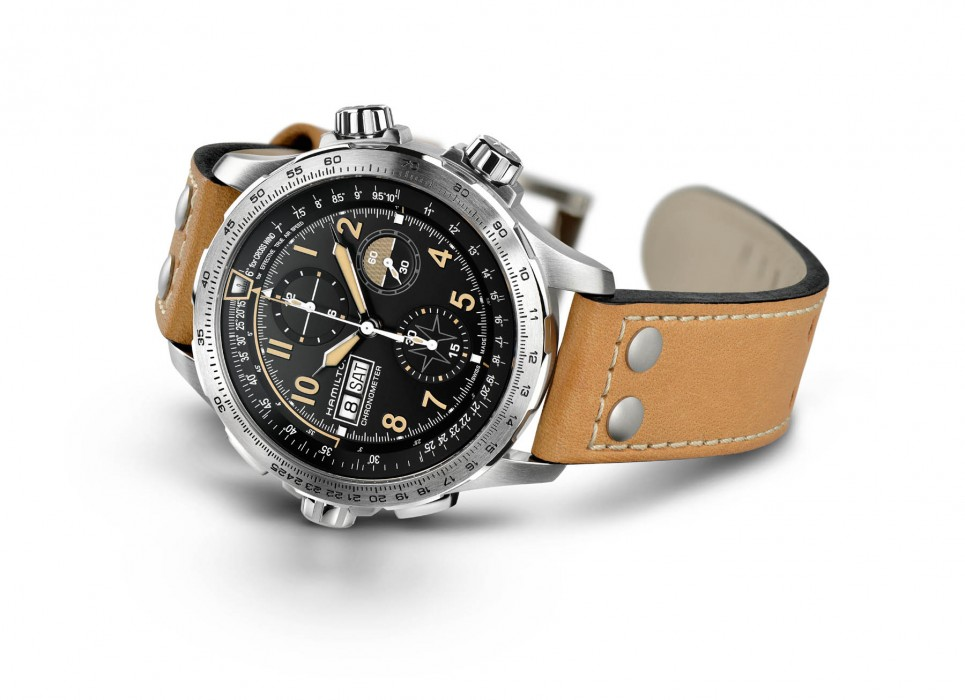 KHAKI AVIATION DAY DATE AUTO CHRONO H77796535