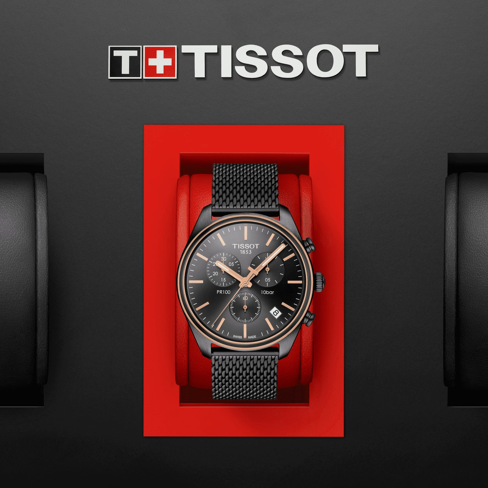Швейцарские часы TISSOT PR 100 Chronograph T1014172306100