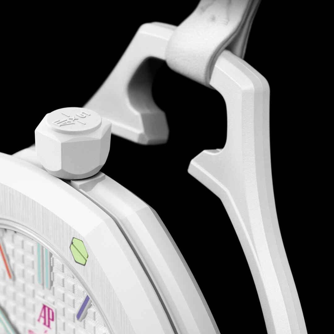 Швейцарские карманные часы Audemars Piguet X Swatch ROYAL POP HUIT BLANC SSX03W100N