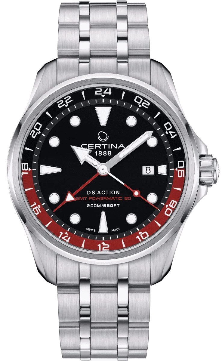 DS Action GMT Powermatic 80 C0324291105100
