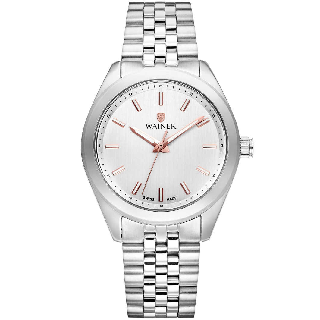 Швейцарские женские часы WAINER 36 mm WA.18542-A