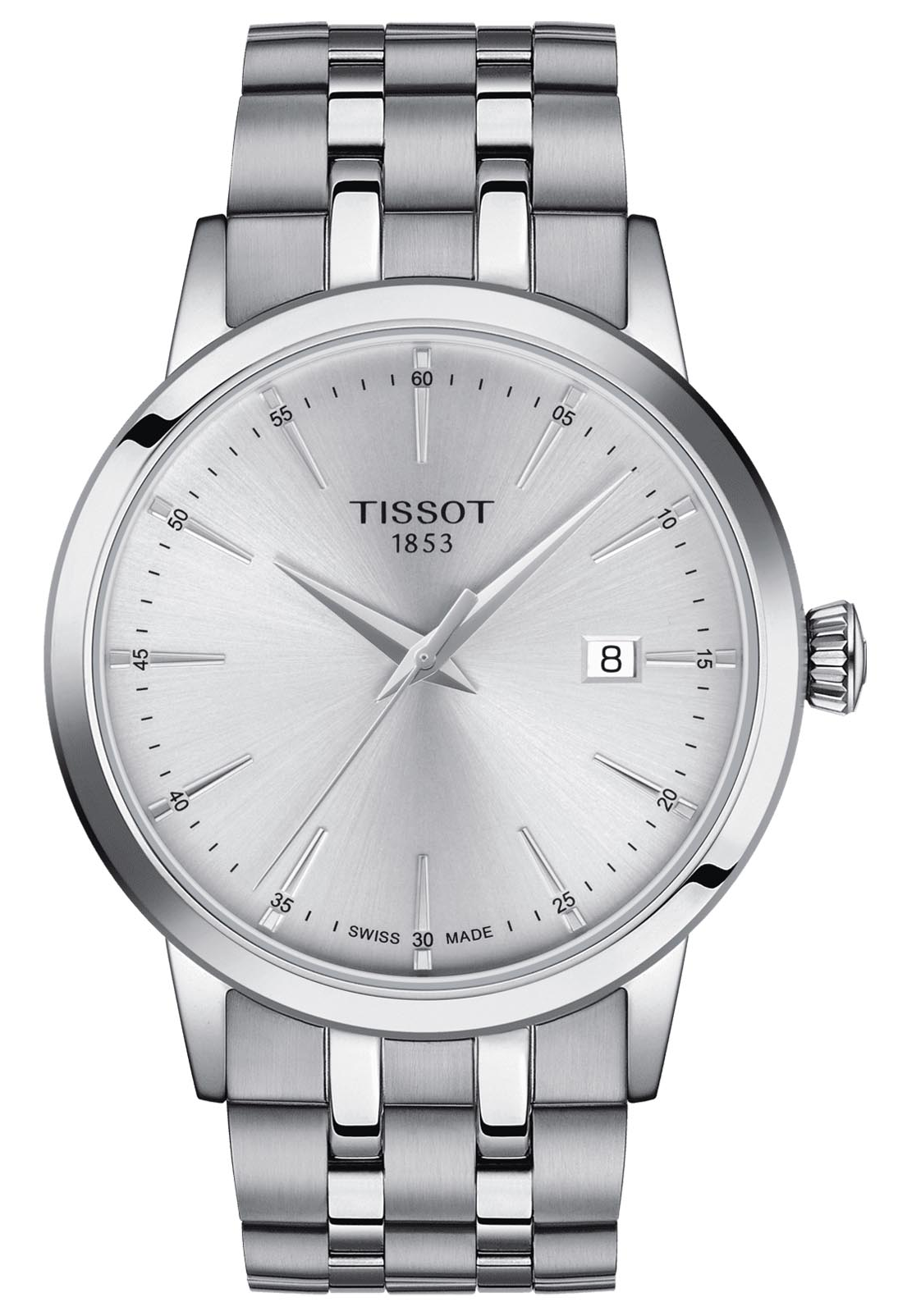 Швейцарские мужские часы TISSOT CLASSIC DREAM T1294101103100