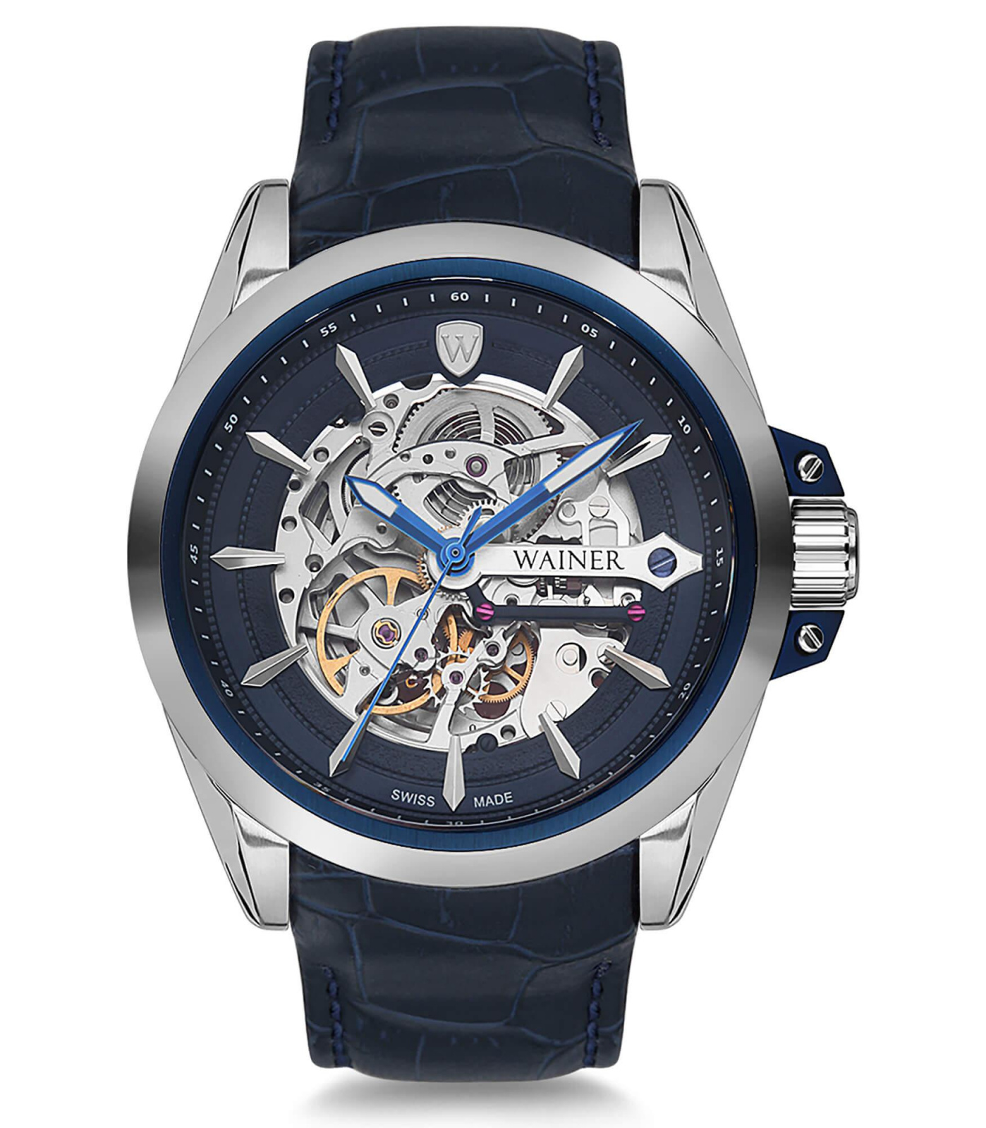 Швейцарские мужские часы WAINER WA.25677-D