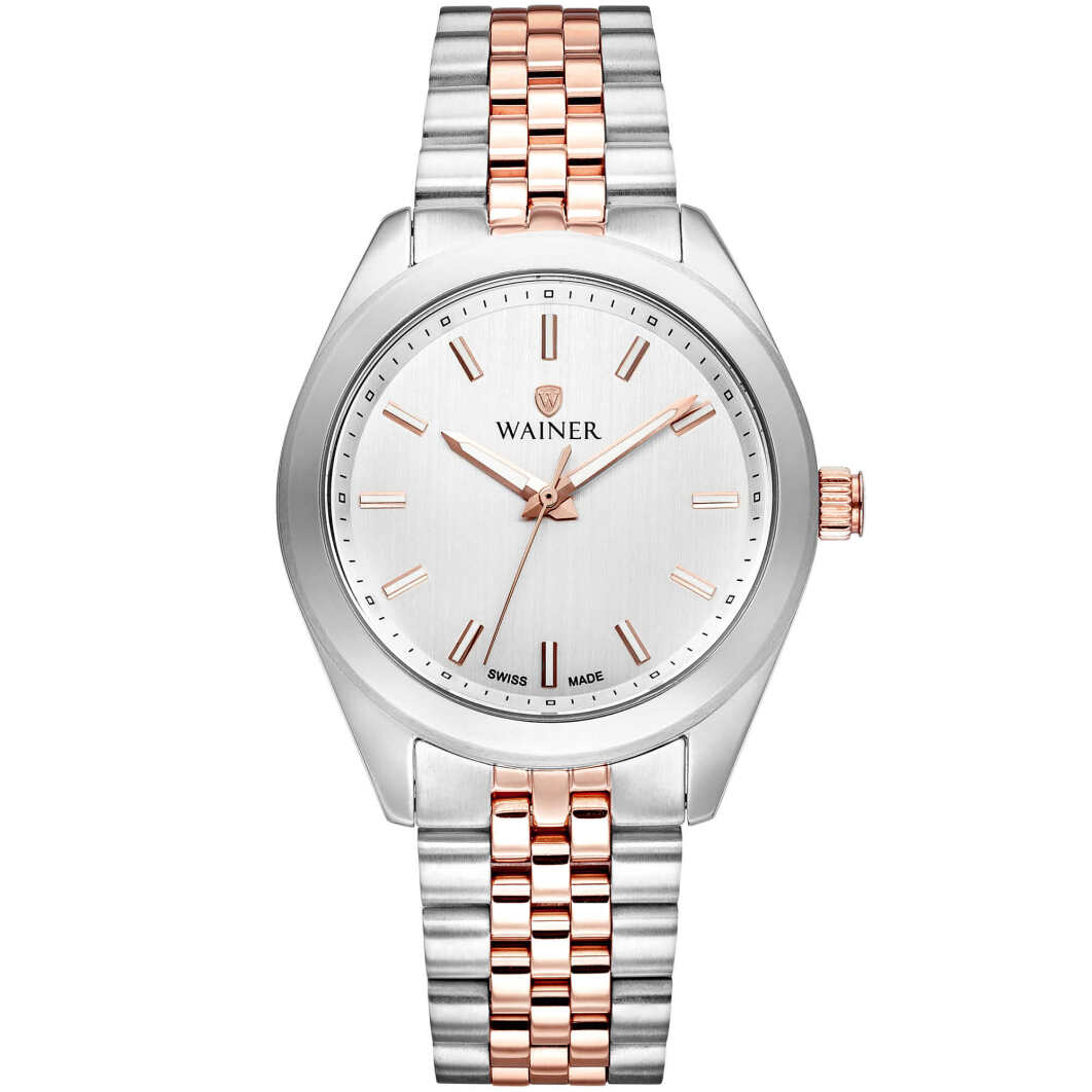 Швейцарские женские часы WAINER 36 mm WA.18542-B