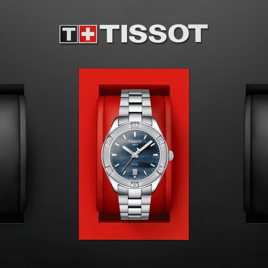 Швейцарские женские часы TISSOT PR 100 Sport Chic T1019101112100