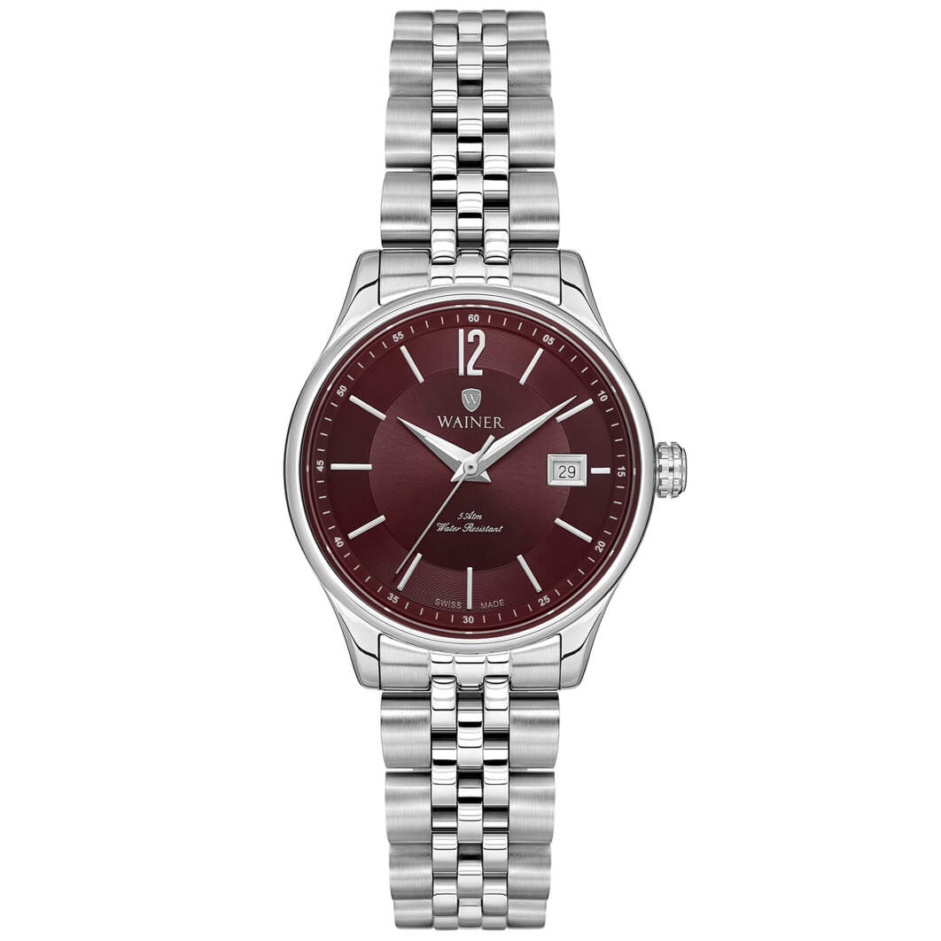 Швейцарские часы WAINER Classic 29 mm WA.19030-F
