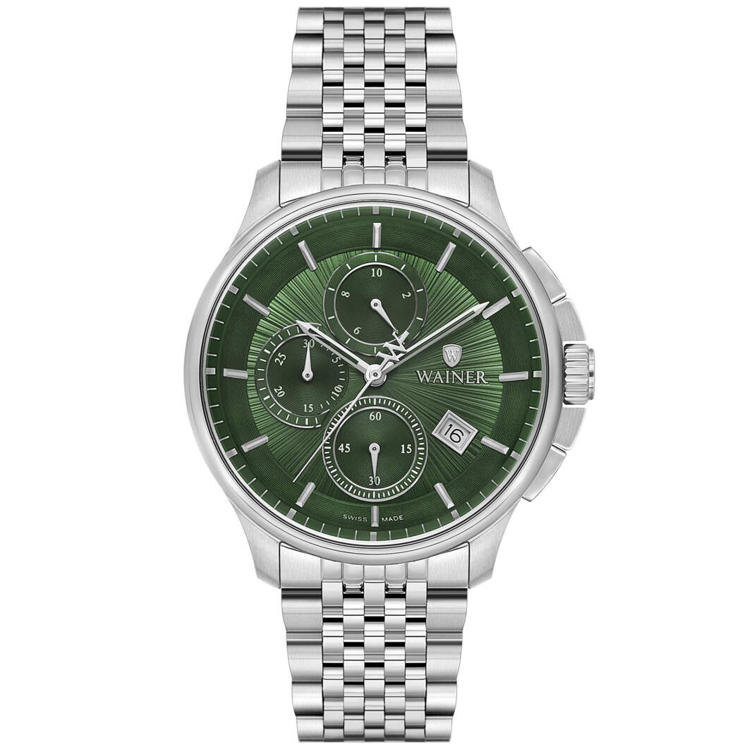 Швейцарские часы WAINER 41 mm WA.19100-C