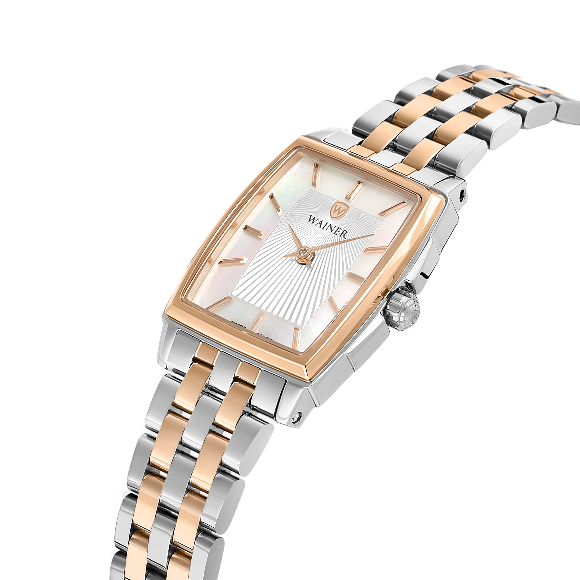 Швейцарские женские часы WAINER 23×26 mm WA.18220-D