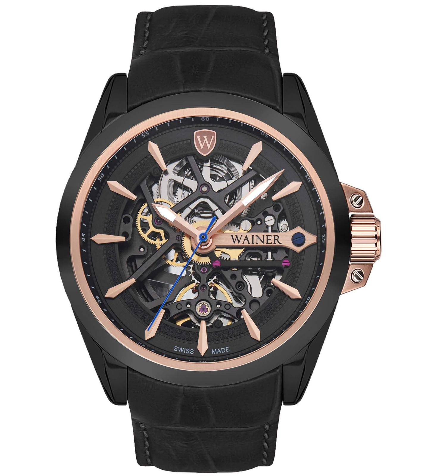 Швейцарские мужские часы WAINER WA.25677-E