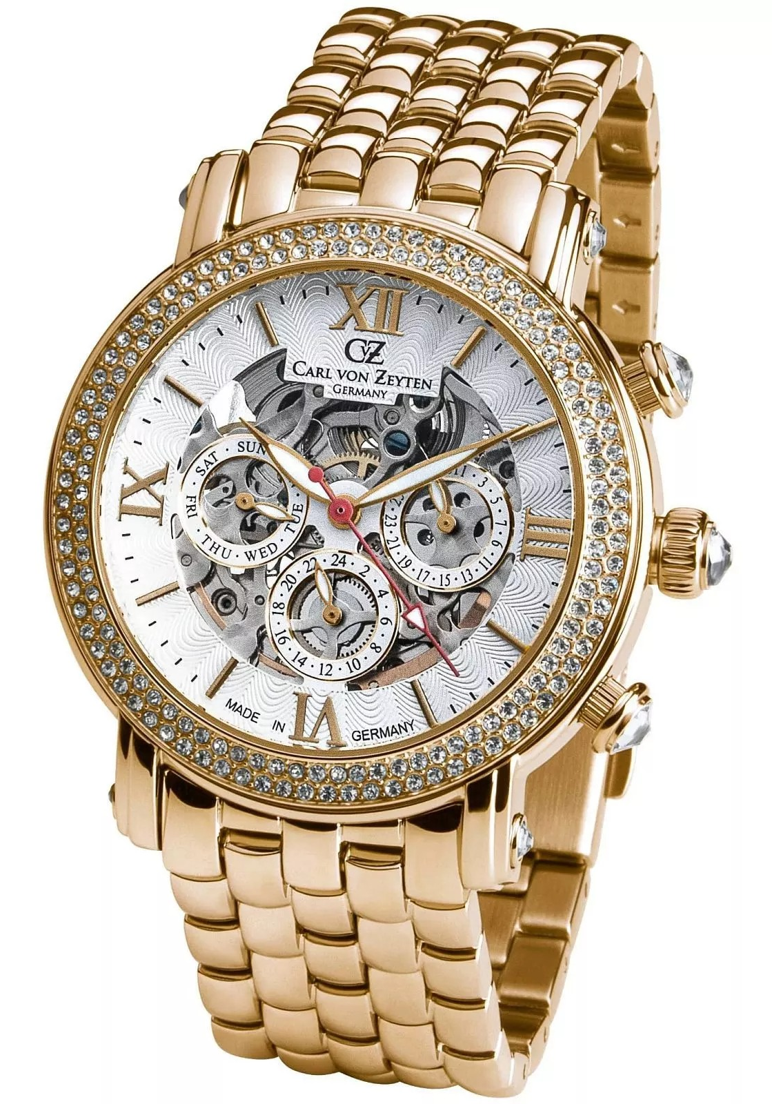 Часы наручные CARL VON ZEYTEN CVZ0062GWHMS CVZ0062GWHMS