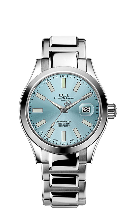 Швейцарские часы с автоподзаводом BALL Marvelight Chronometer NM9026C-S6CJ-IBE