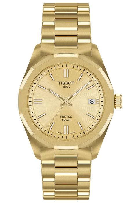 Швейцарские женские часы TISSOT Prc100 Solar Quartz T151.822.33.021.00 T151.822.33.021.00