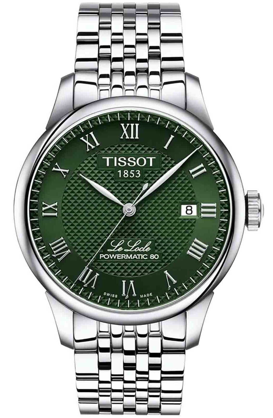 Швейцарские мужские часы с автоподзаводом TISSOT Le Locle T0064071109300