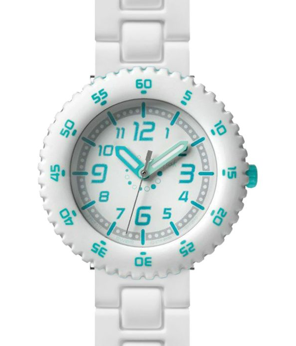 Швейцарские детские часы FLIK FLAK WHITE SOFTNESS ZFCS017D