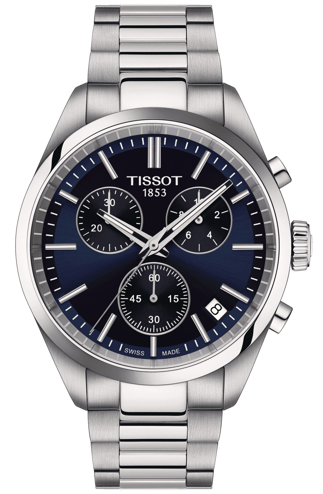 Швейцарские мужские наручные часы TISSOT PR 100 Chronograph T150.417.11.041.00