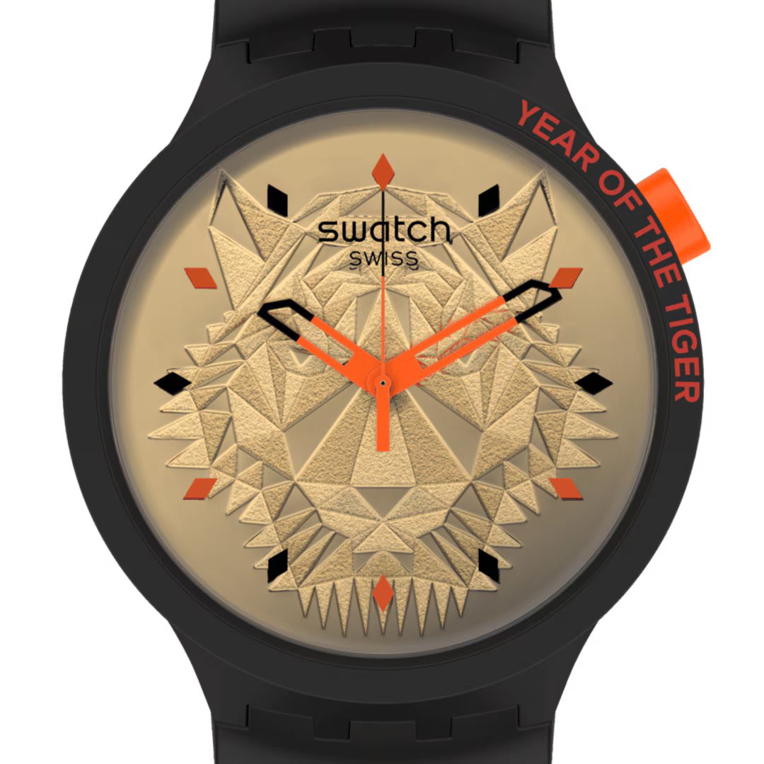 Швейцарские часы SWATCH TIGER POWER SB03Z102