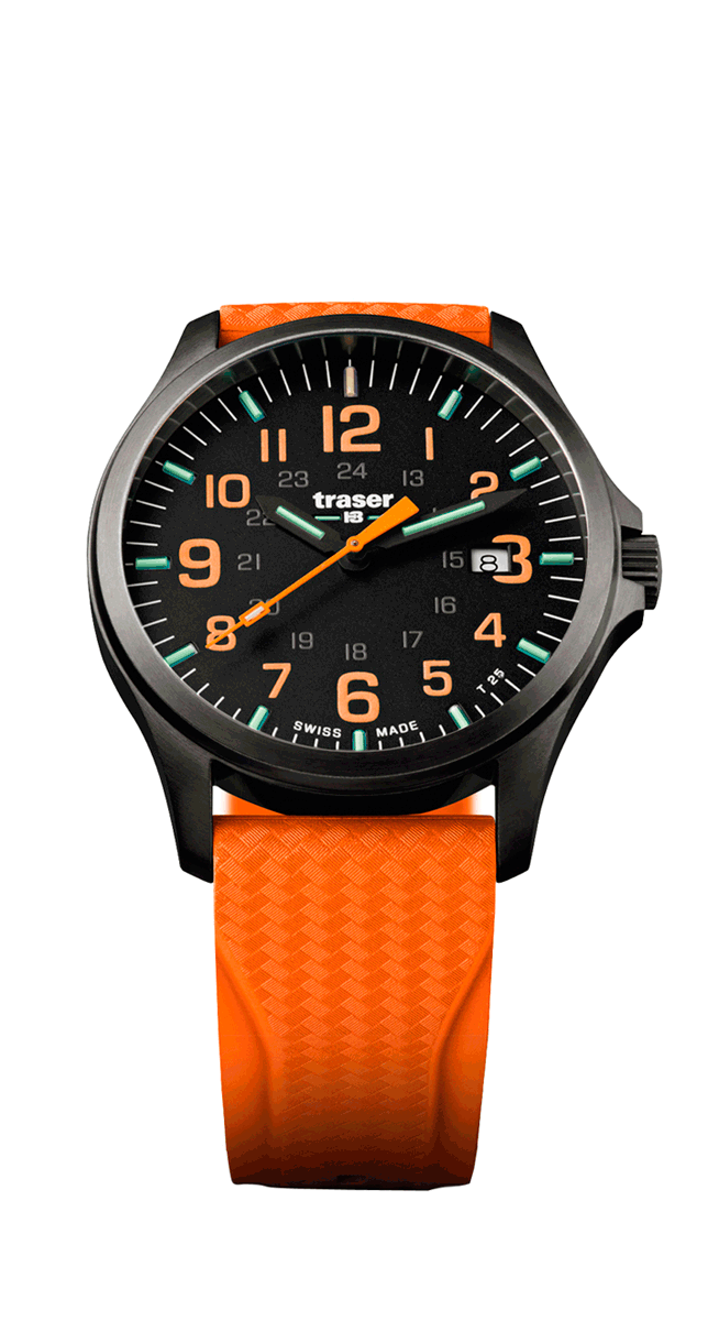 P67 OFFICER PRO GUNMETAL BLACK/ORANGE 107871