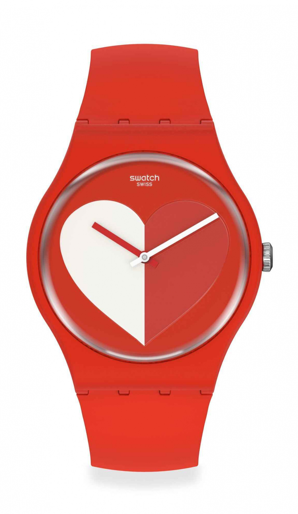 Швейцарские женские часы SWATCH HALF 3 WHITE SO29Z112